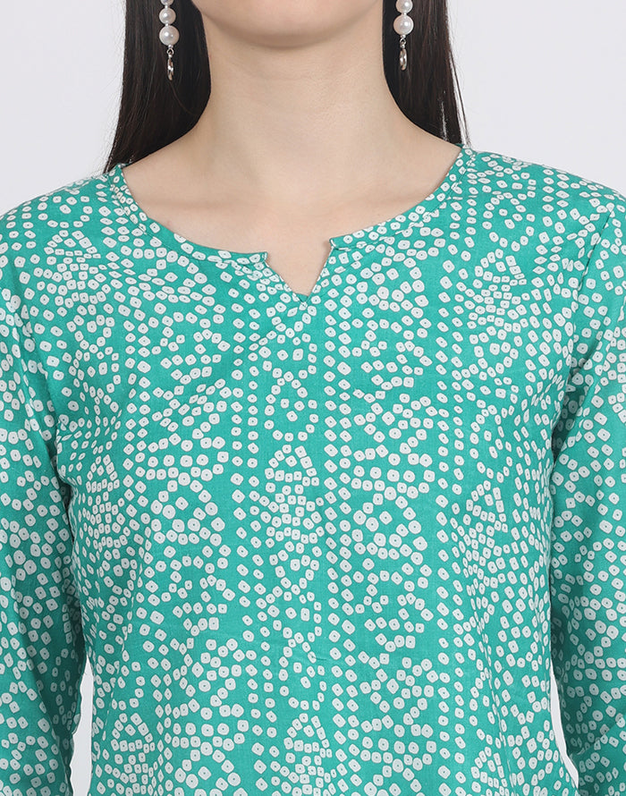 Sky Printed Night Suit