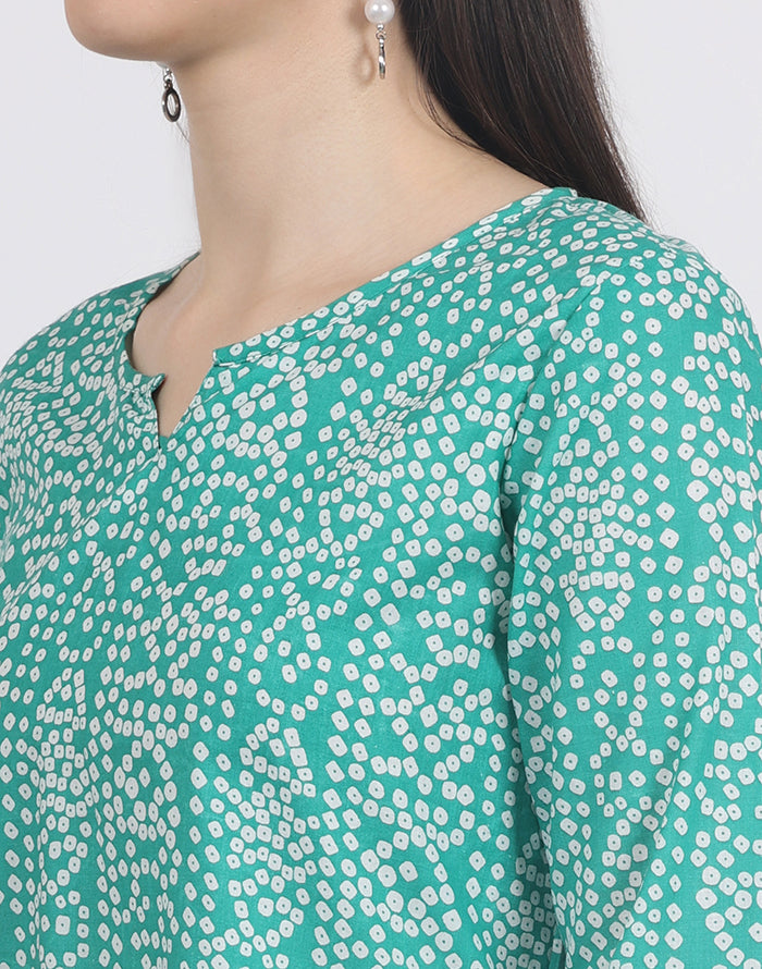 Sky Printed Night Suit