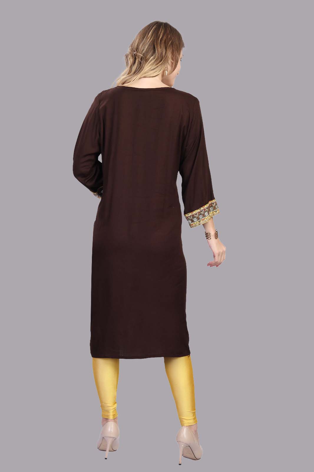 Coffee Color Kurti