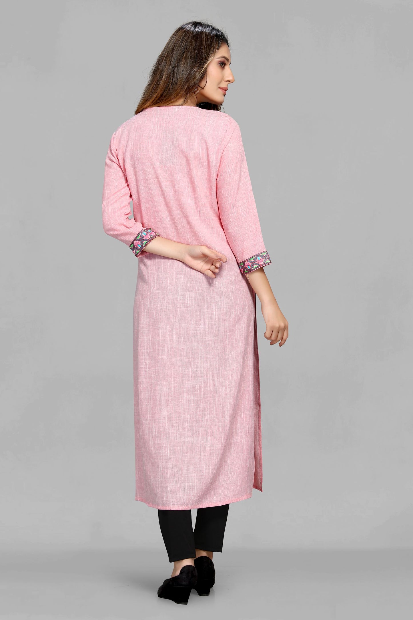 Pink Color Kurti