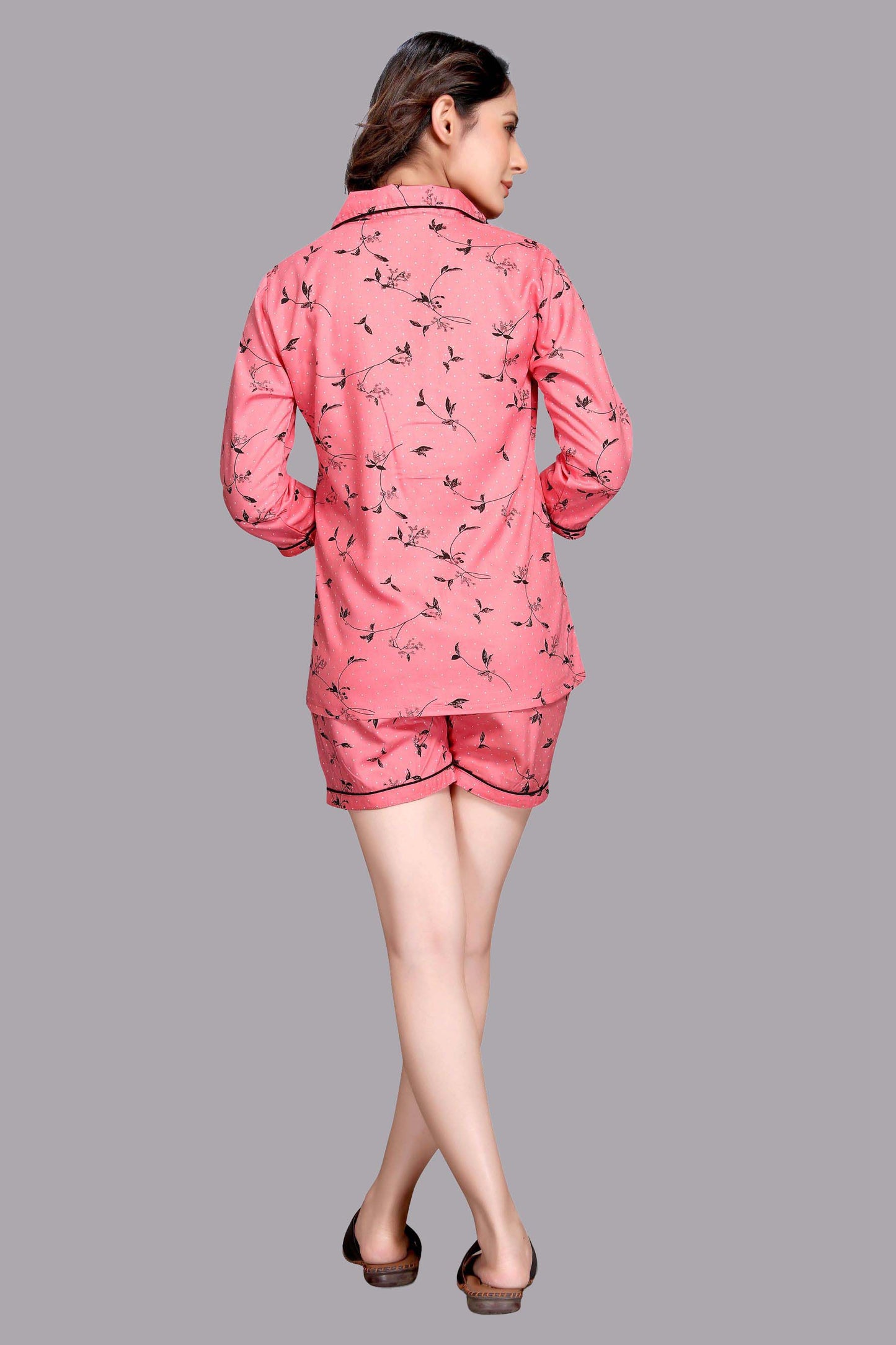 Pink Short Night Wear