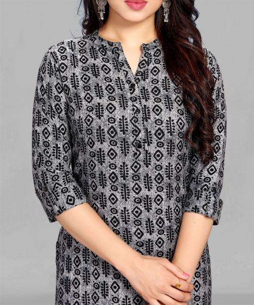 Black Casual Kurti