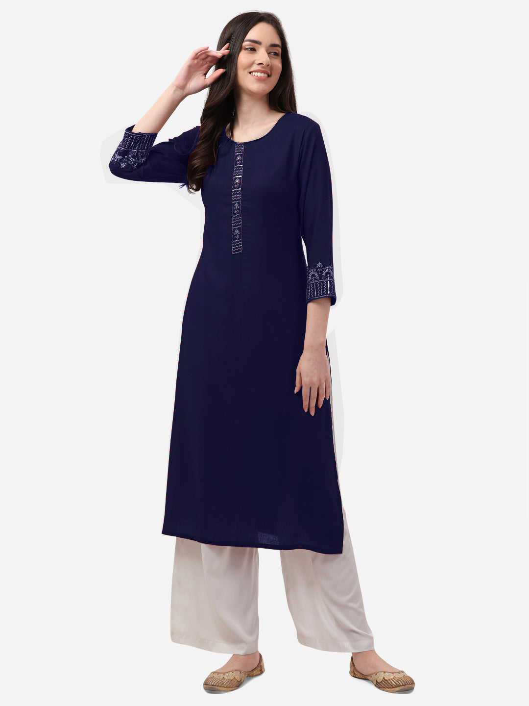 NAVY COLOR KURTI