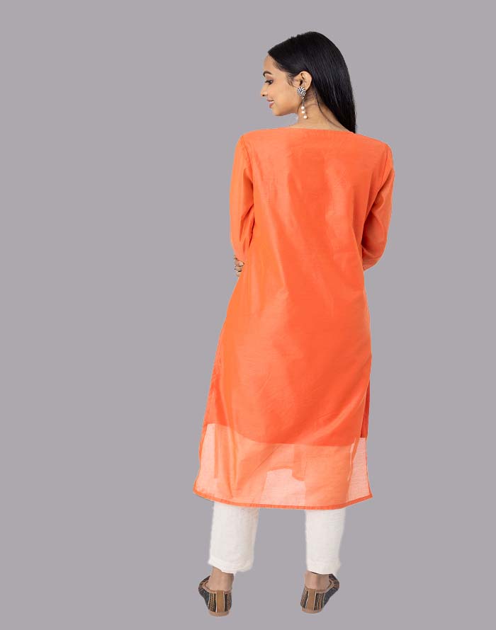 Gajri Embroidery Kurti