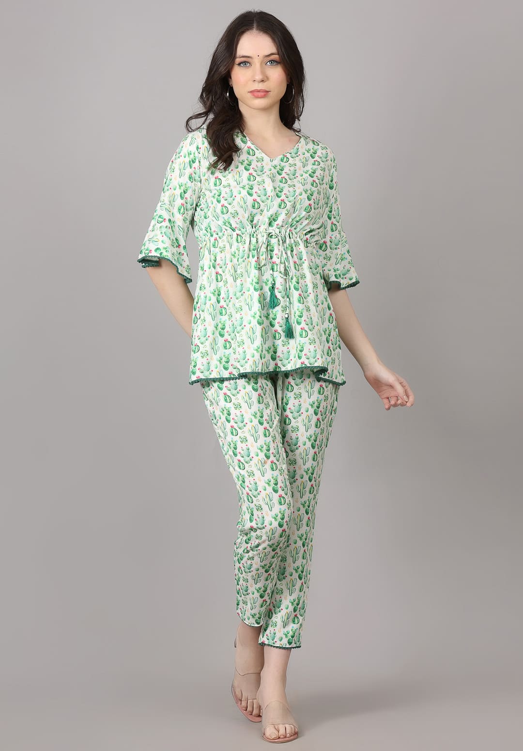 Green Color Co-ord Set