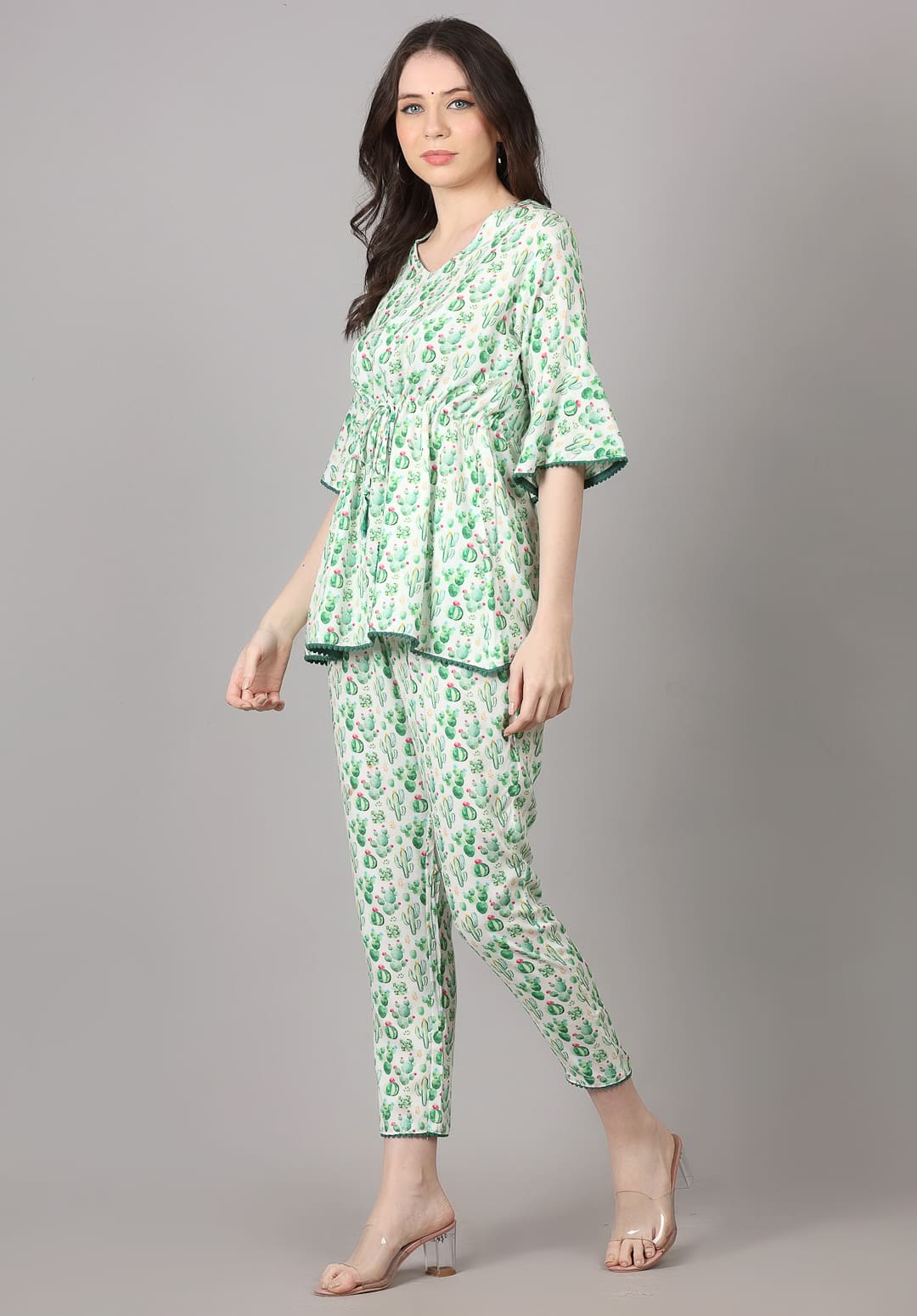 Green Color Co-ord Set