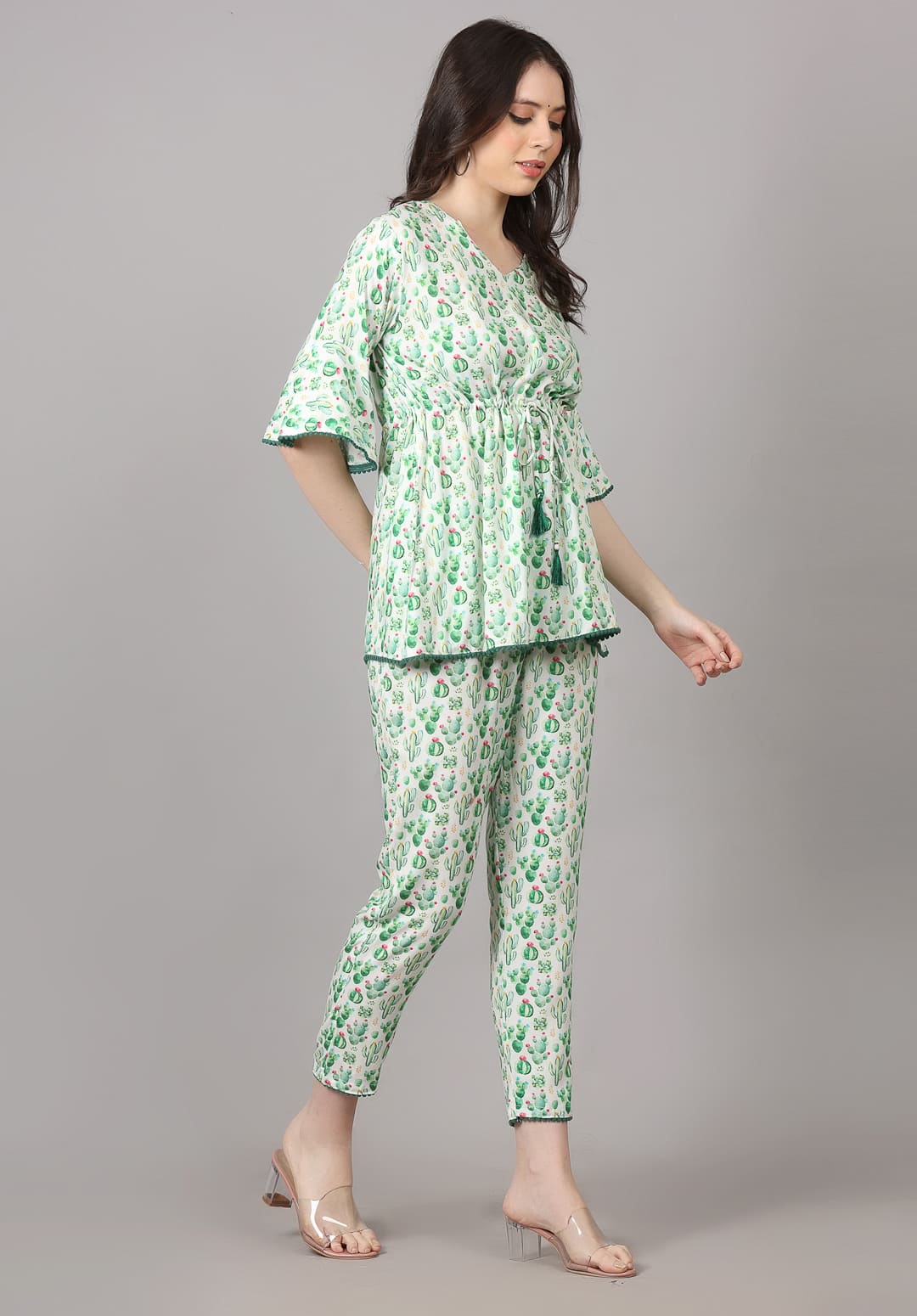 Green Color Co-ord Set