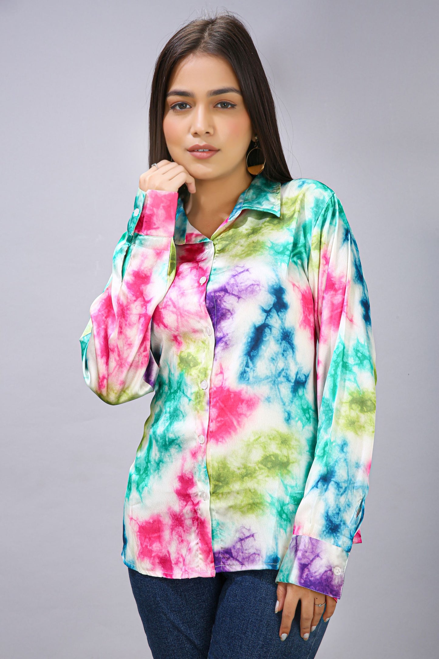 Multi-Color Printed Shirt