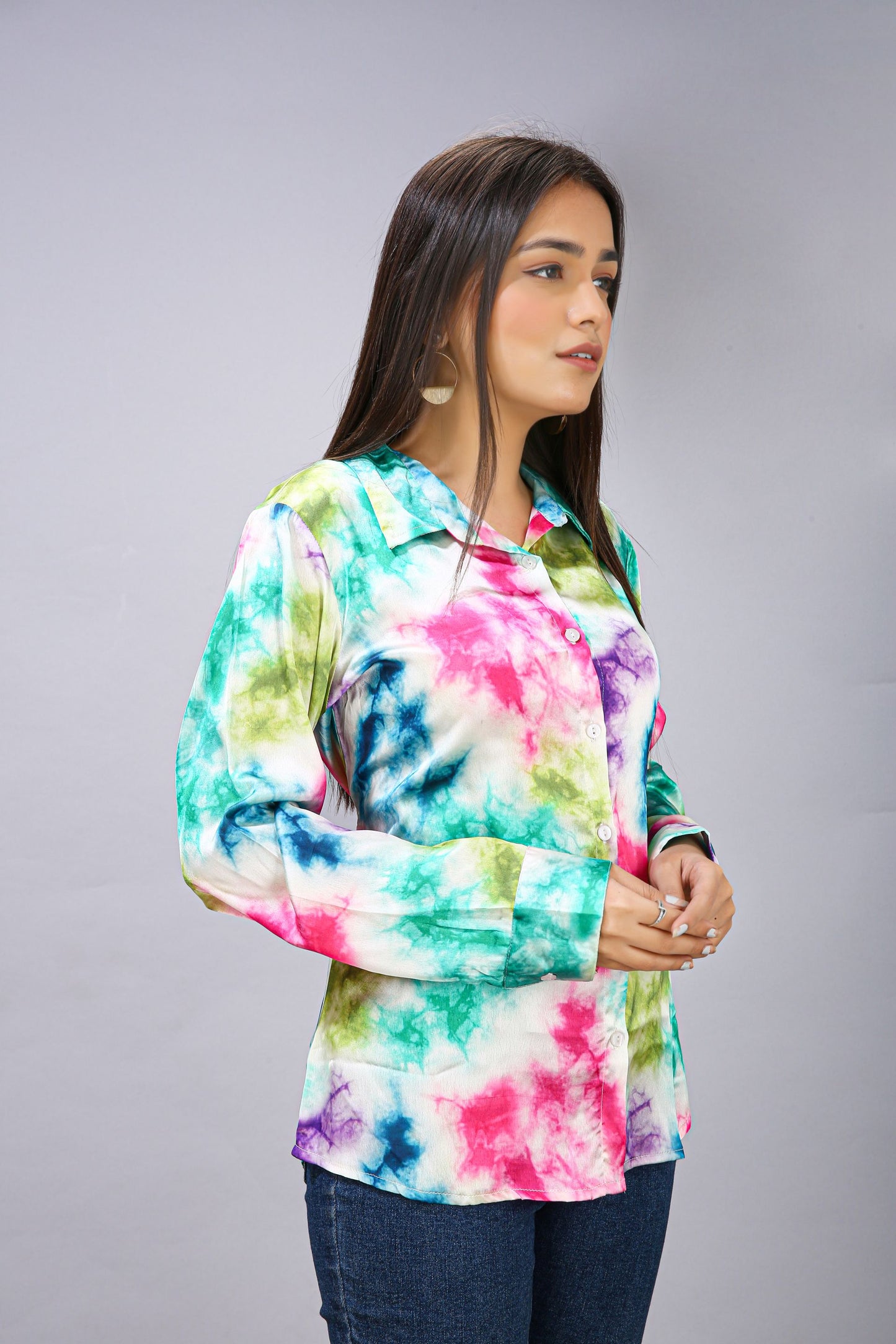 Multi-Color Printed Shirt