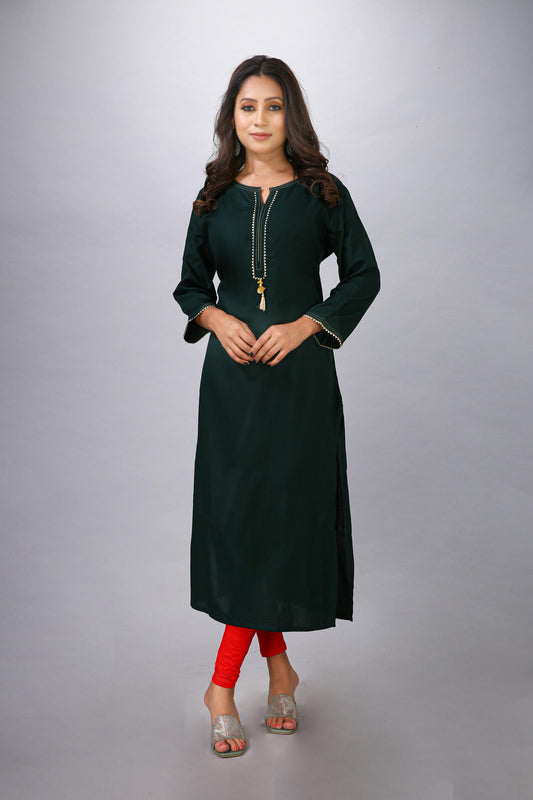 Green Kurti