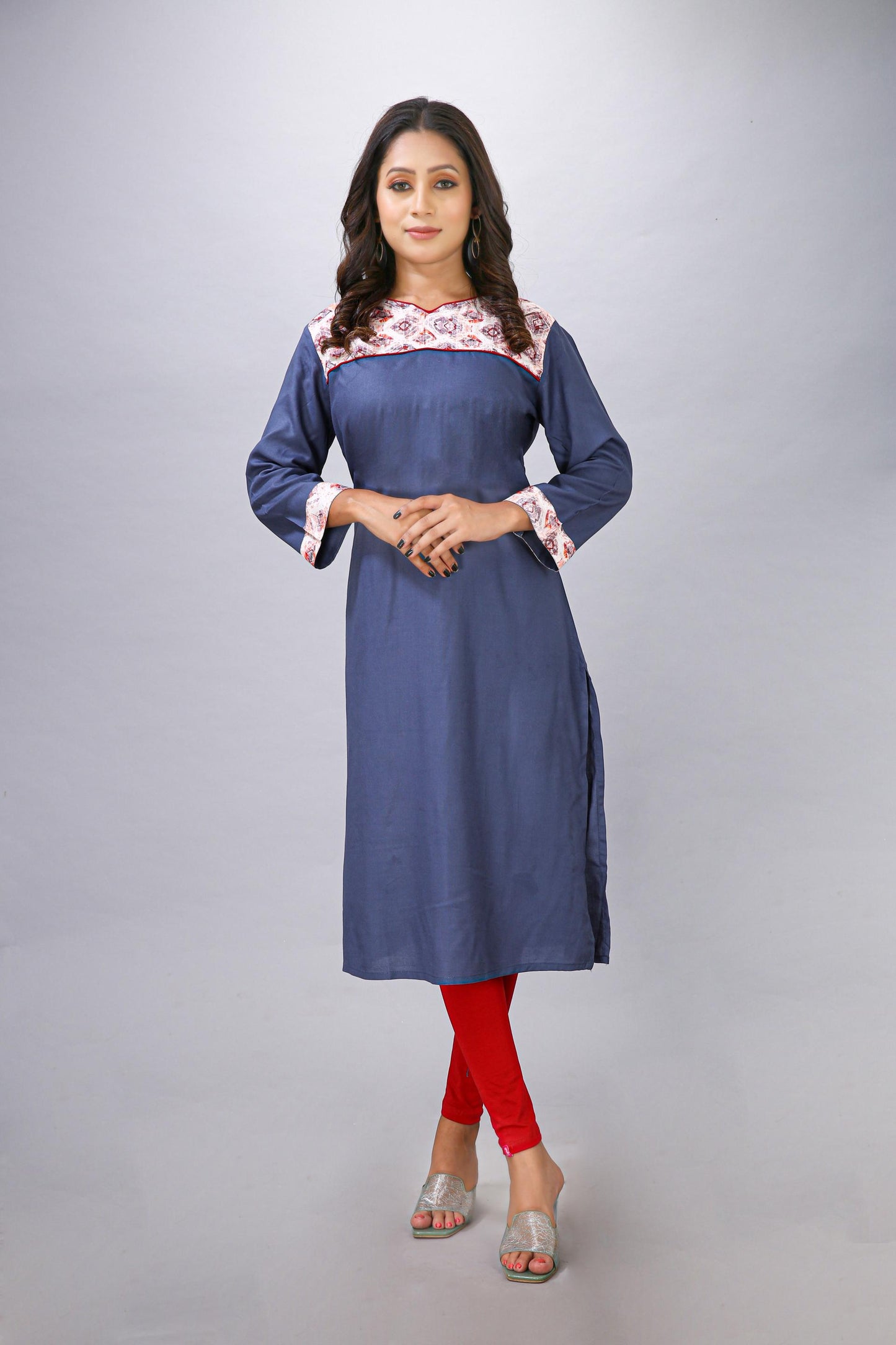 Blue Color Kurti