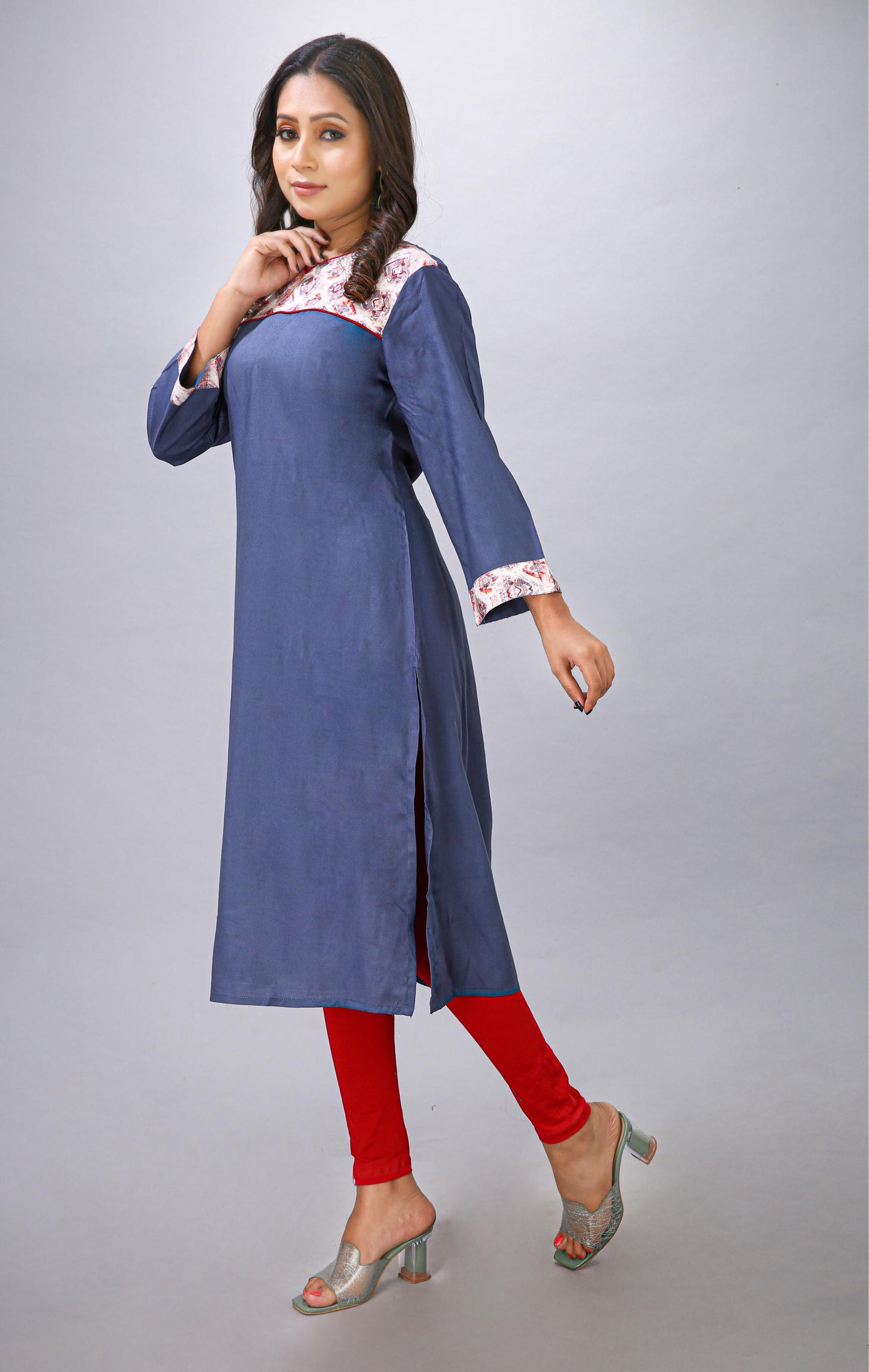 Blue Color Kurti