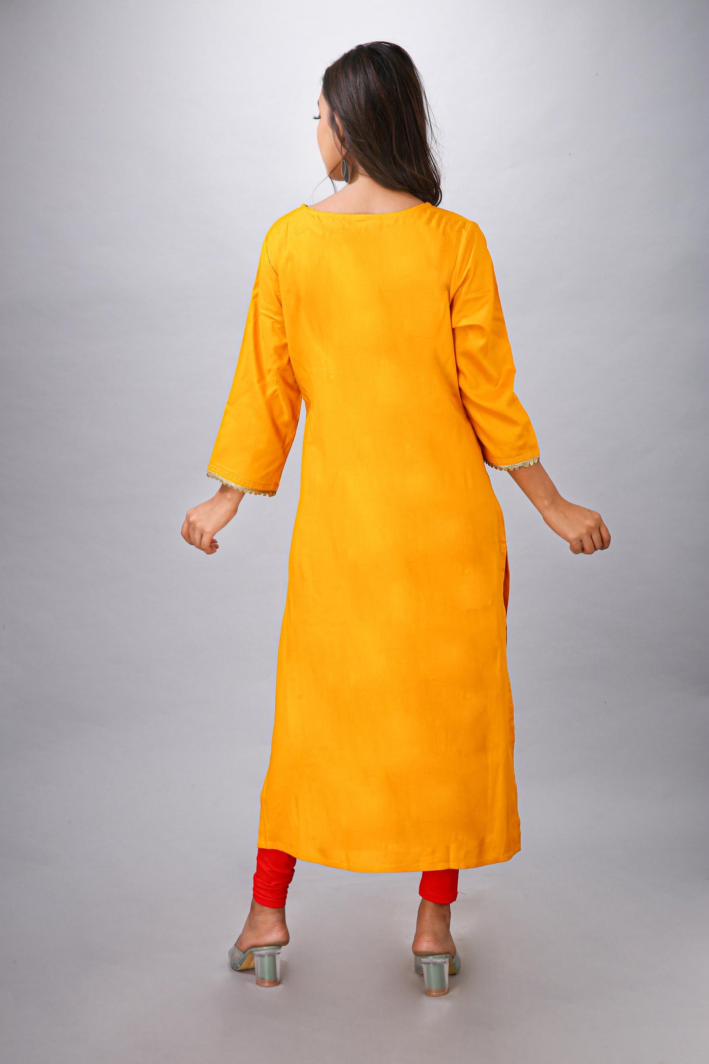 Mustard Kurti