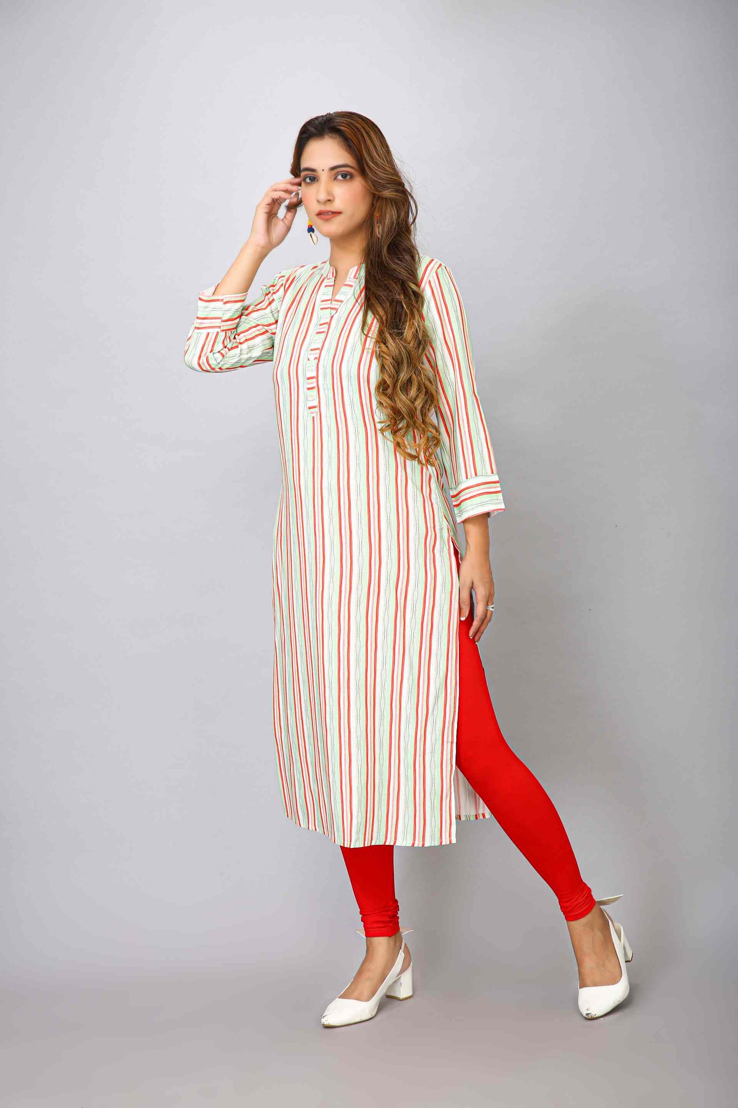 MULTI STRIPE KURTI