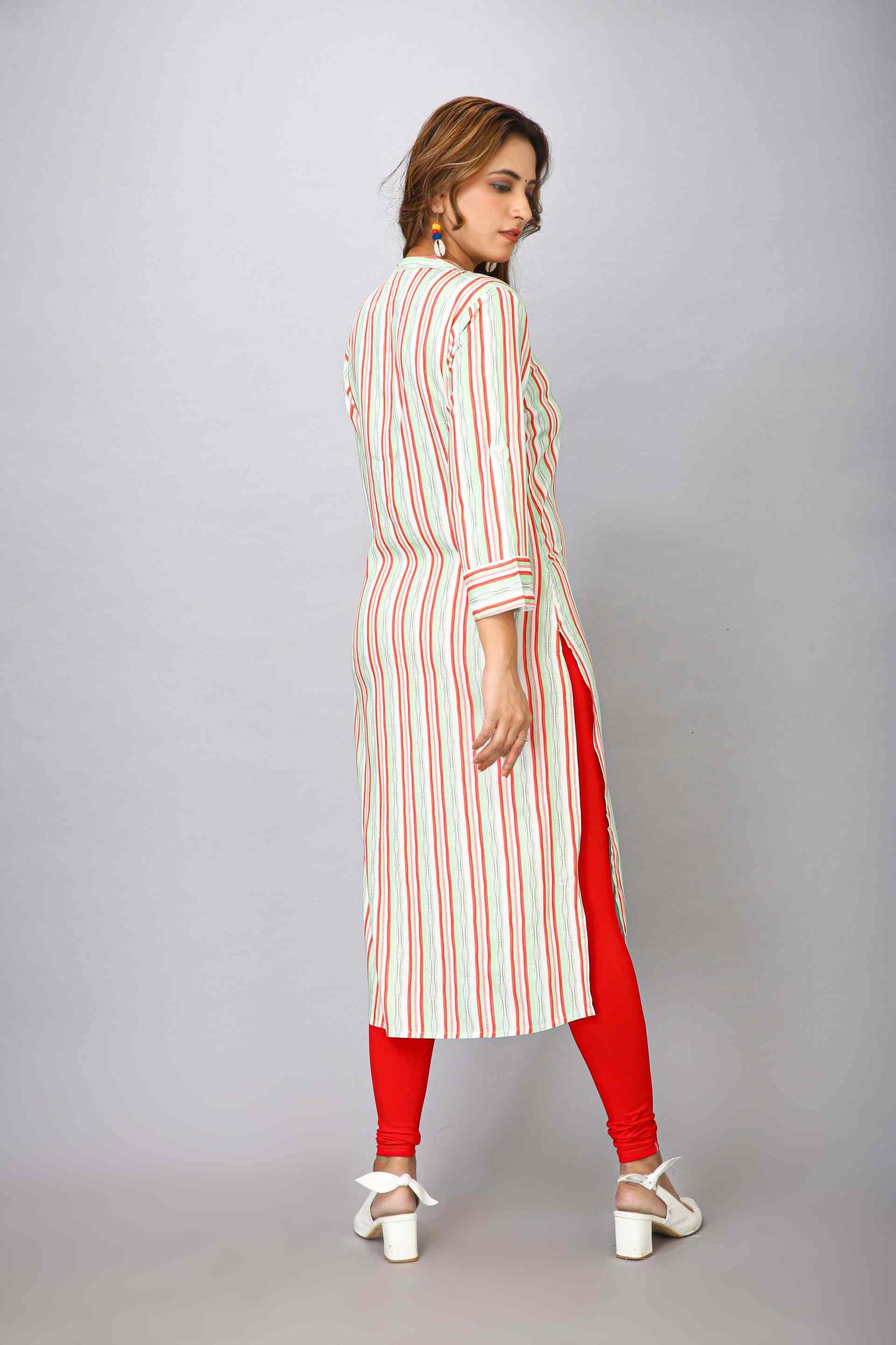 MULTI STRIPE KURTI