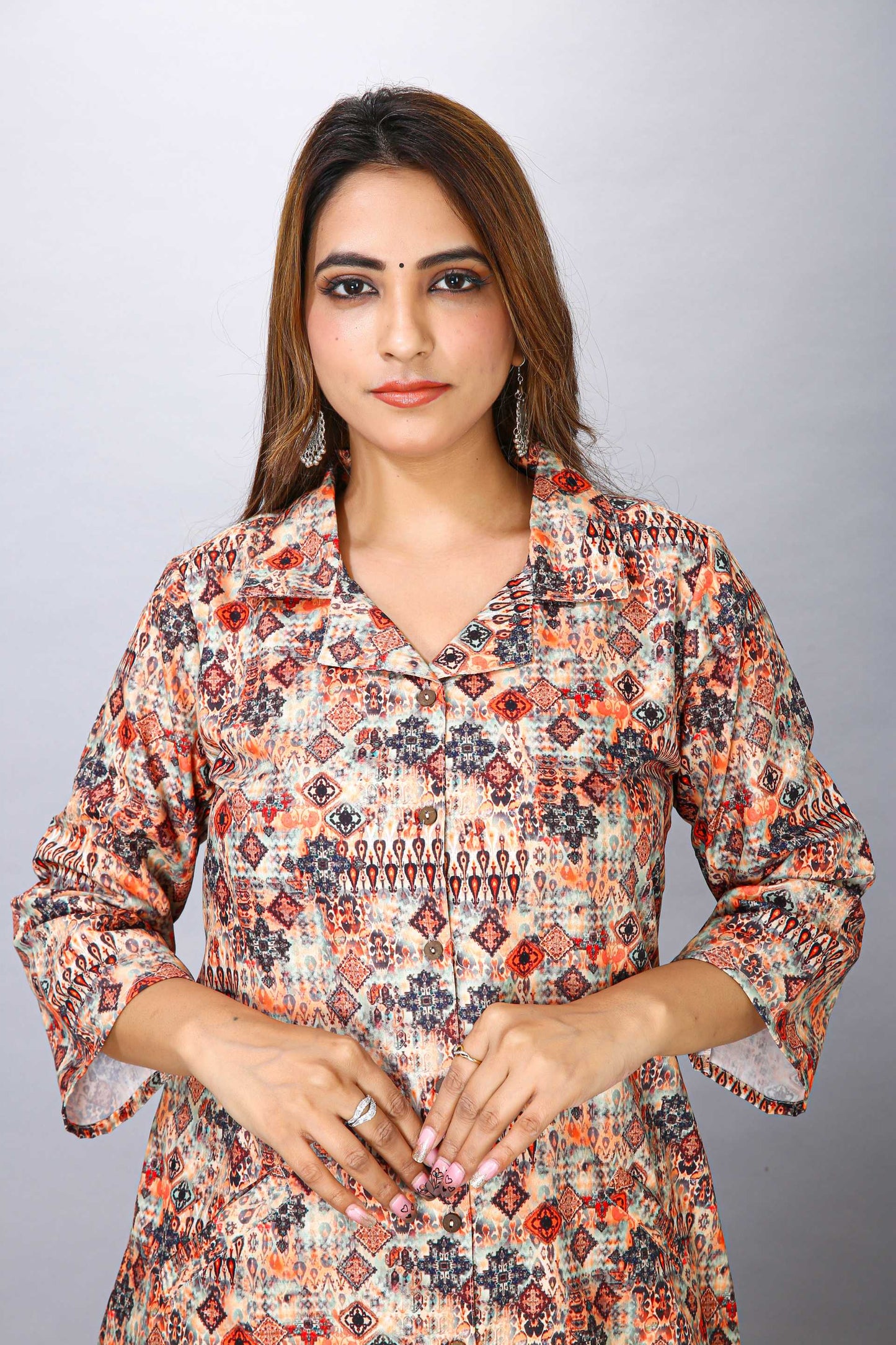 Multi Color Printed Kurti