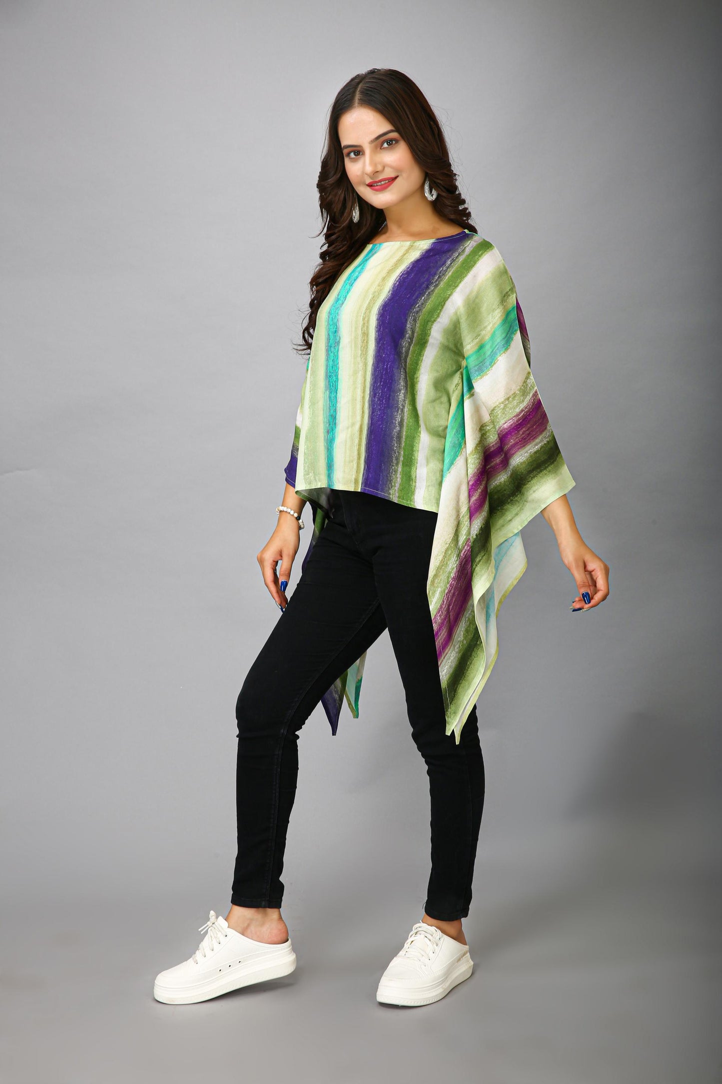 Green Stripe Top