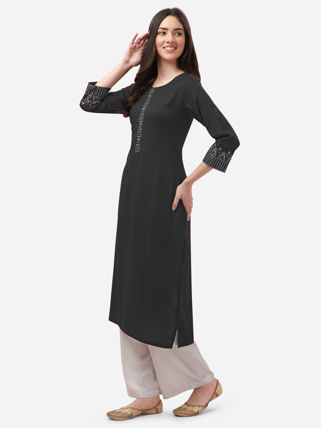 GREY COLOR KURTI